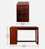 Austin Writing Table In Honey Finish