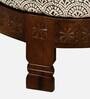 Auti Solid Wood Foot Stool In Provincial Teak Finish