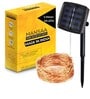 Auto On/OFF 5 Mtrs (50 LED) Yellow Colour Solar Powered LED String Light