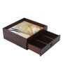 Autumn Brown MDF Wood Cutlery Holder