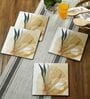 Autumn Cream MDF (Set of 4) Table Coaster Reinvention factory