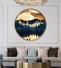 Zantine Black Canvas Framed Wall Plates