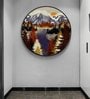 Autumn Black Canvas Framed Wall Plates