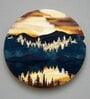 Zantine Black Canvas Framed Wall Plates