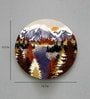 Autumn Black Canvas Framed Wall Plates