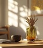 Autumn Meadow Glass Vase