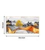 Autumnal Elegance Glass Finish Horizontal Wall Art