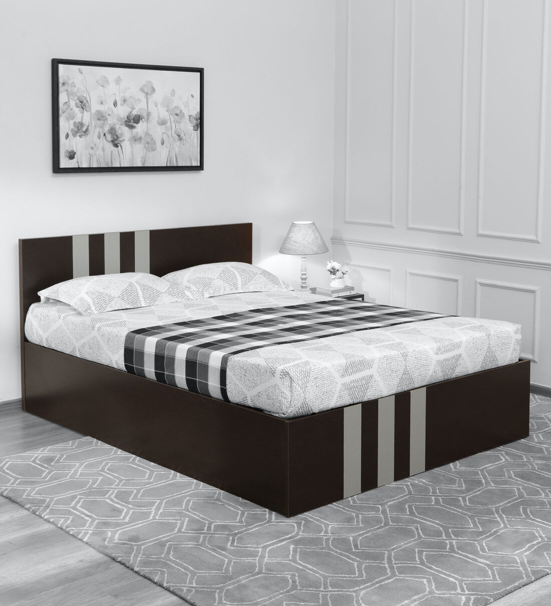 queen size cot pepperfry
