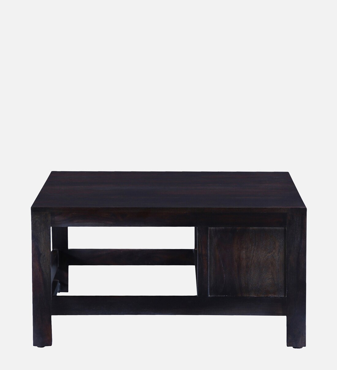 Buy Avian Sheesham Wood Coffee Table In Warm Chestnut Finish with Shelf