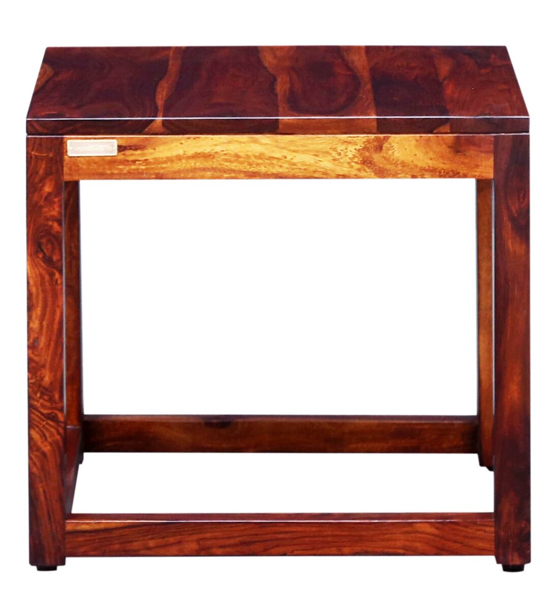 Buy Avian Solid Wood End Table In Honey Oak Finish By Woodsworth Online