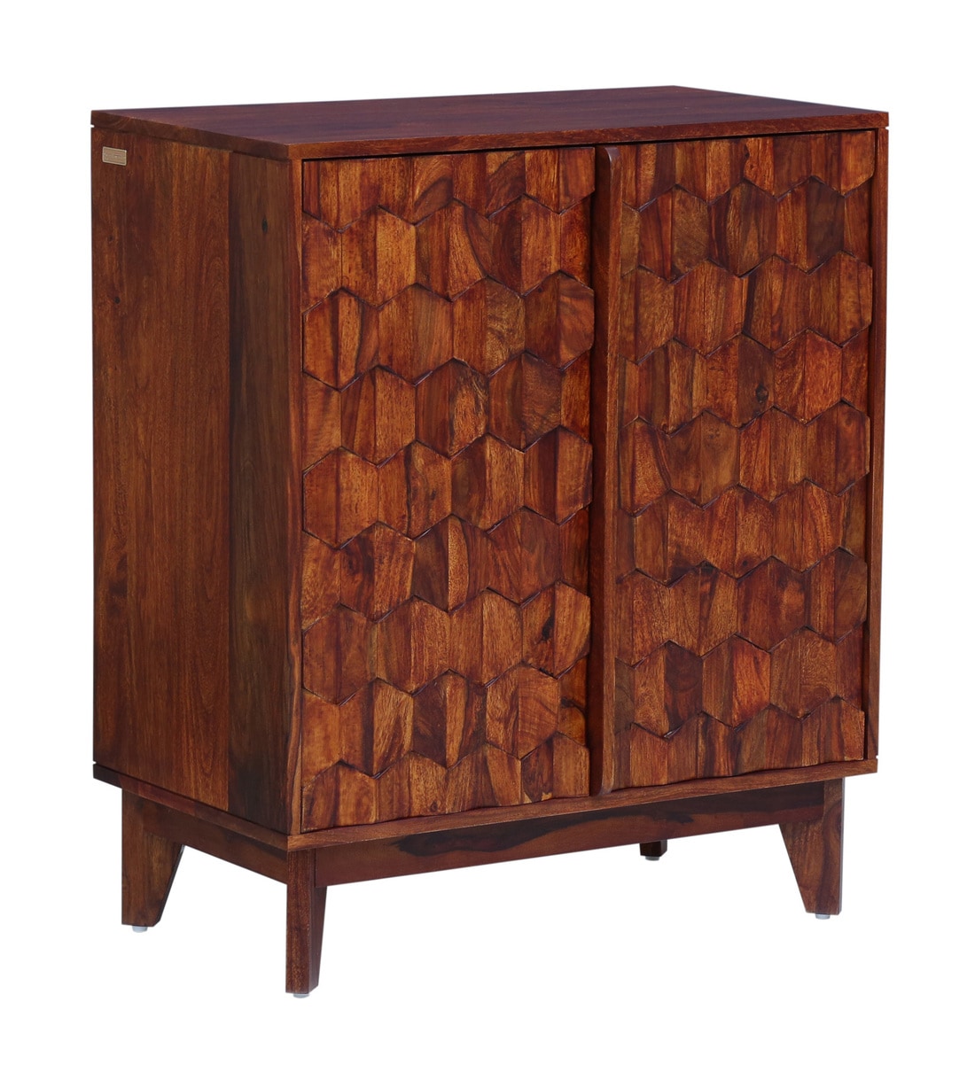 Buy Avilys Solid Wood Bar In Honey Oak Finish By Woodsworth