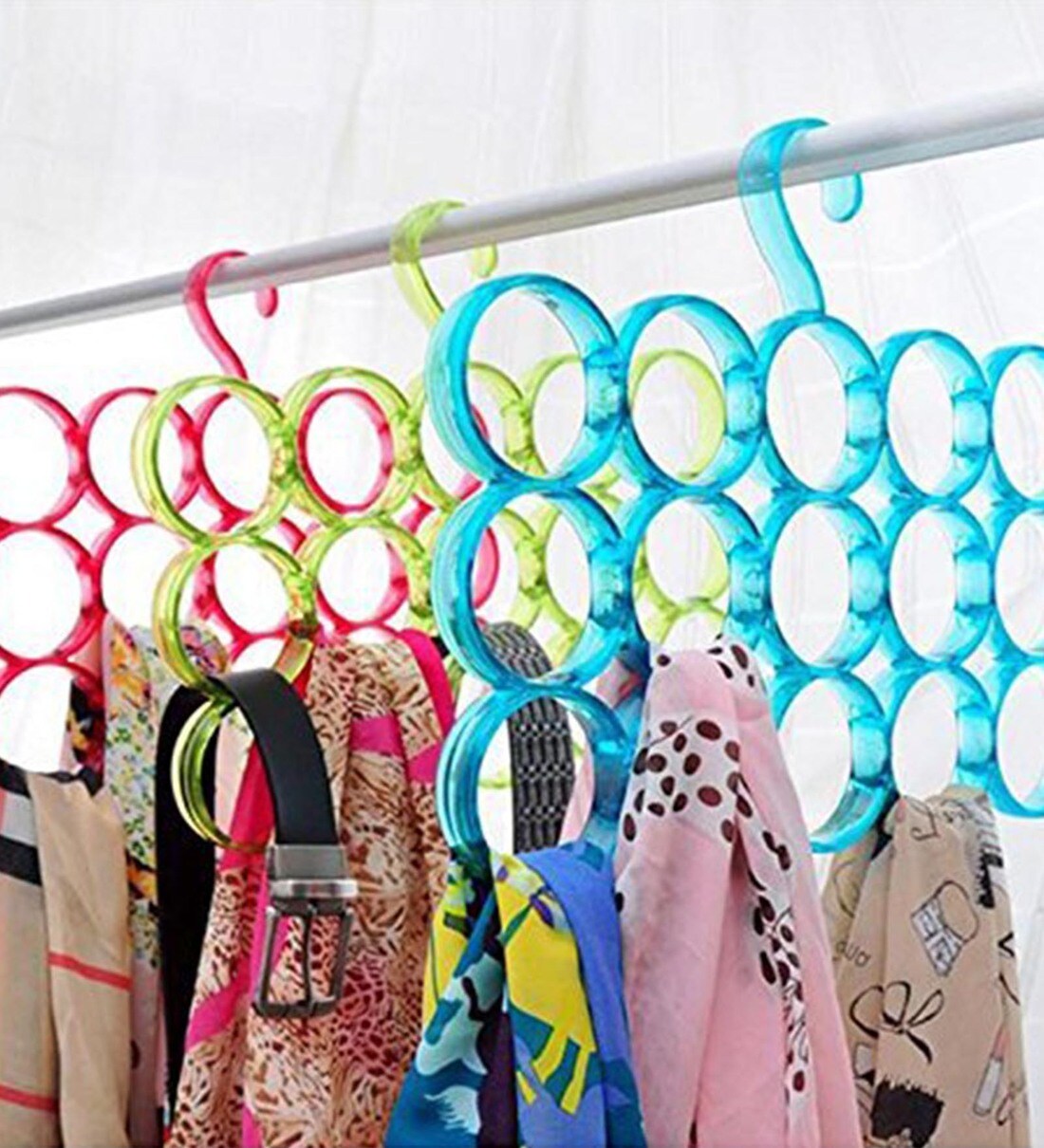 Buy AVMART 15 Hole Slot Hanger Online Hangers Wardrobe Organisers