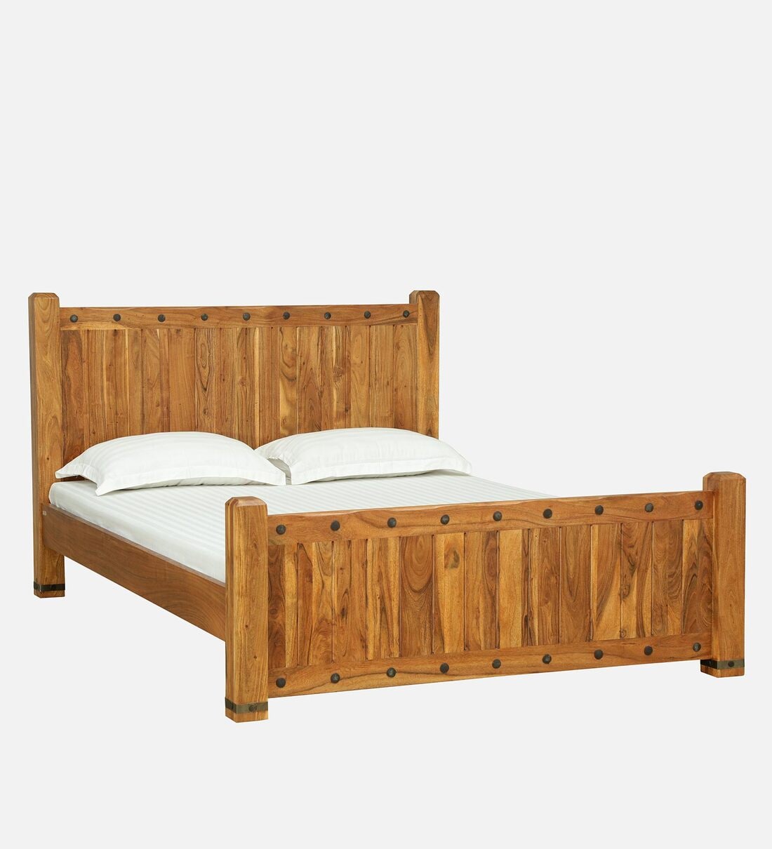 Pepperfry store wooden bed