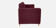 Avalon Fabric 3 Seater Sofa In Marron Colour