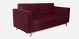 Avalon Fabric 3 Seater Sofa In Marron Colour