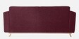 Avalon Fabric 3 Seater Sofa In Marron Colour