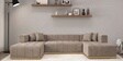 Avalon Signature Corner Sofa In Beige Color