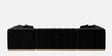 Avalon Signature Corner Sofa In Black Color