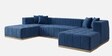 Avalon Signature Corner Sofa In Blue Color