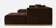 Avalon Signature Corner Sofa In Dark Brown Color