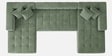 Avalon Signature Corner Sofa In Frosty Green Color
