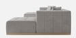 Avalon Signature Corner Sofa In Light Grey Color