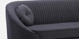 Aveline Chenille Fabric 3 Seater Sofa in Charcoal Grey Colour
