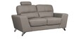 Averio Half Leather 2 Seater Sofa In Buff Colour