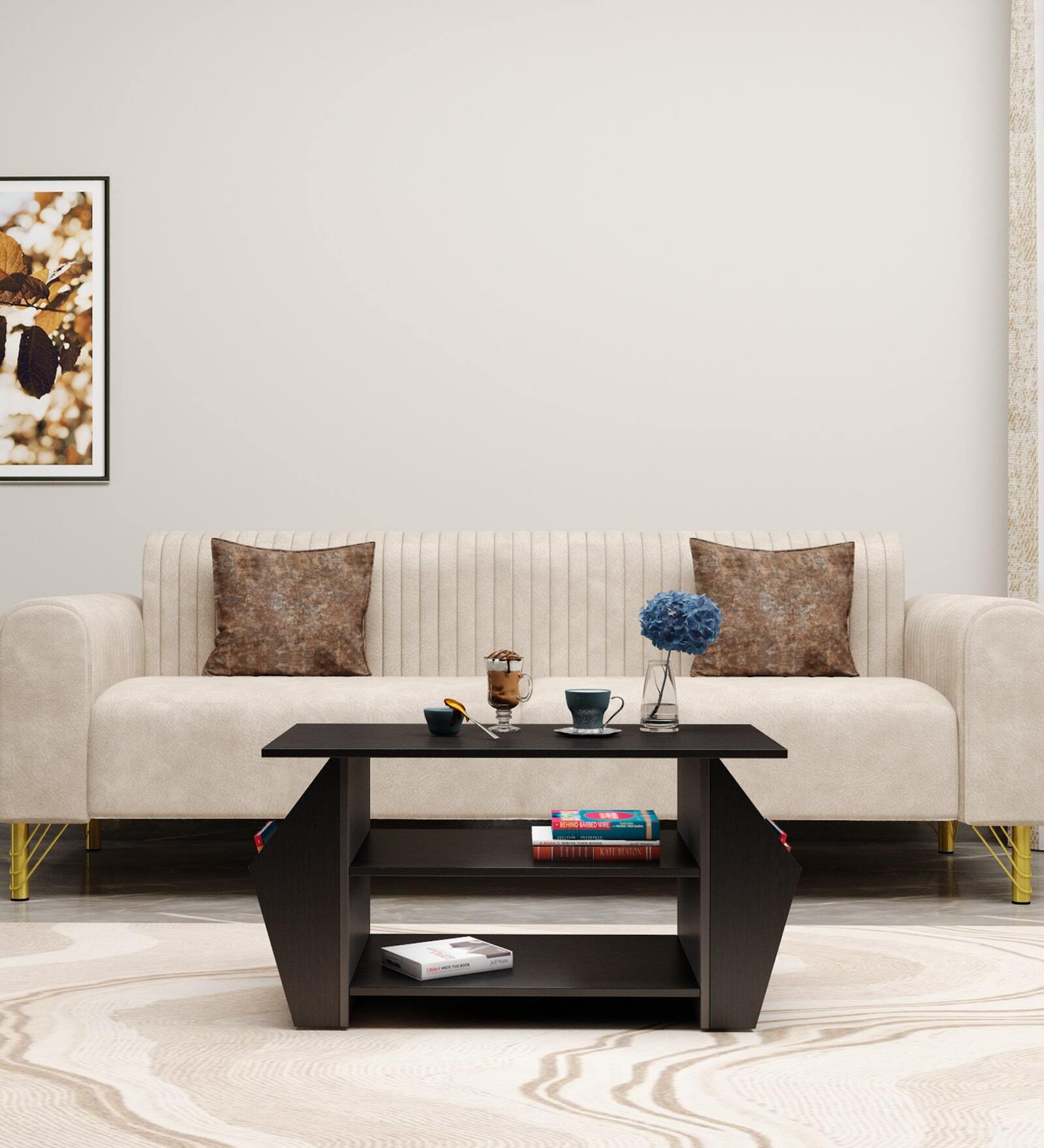 Avia Coffee Table In Dark Acazia Finish