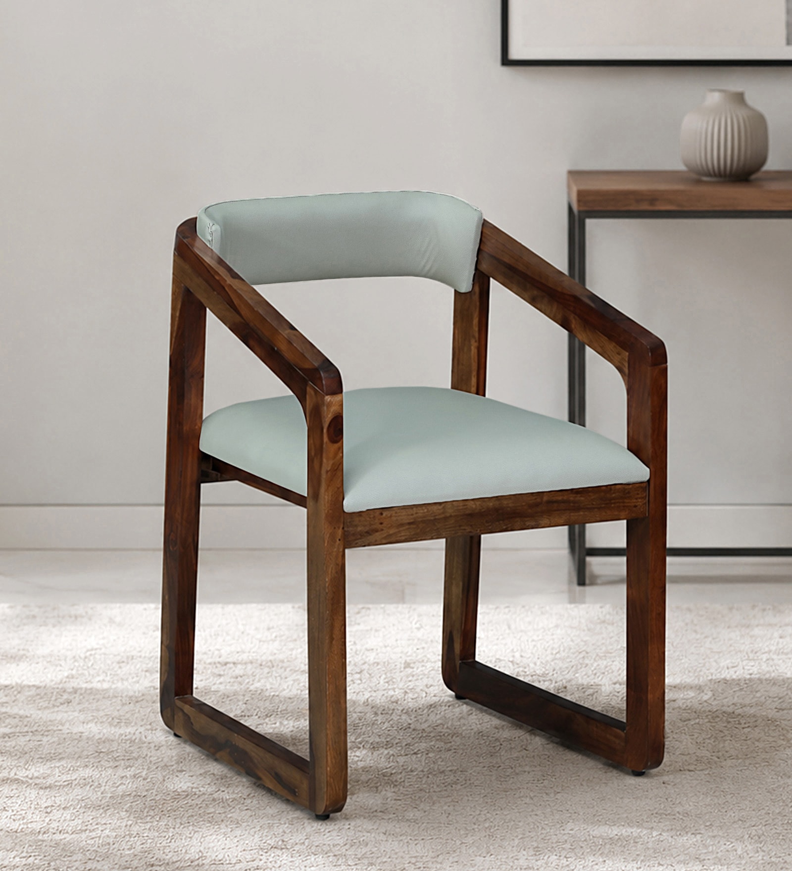 Avian Sheesham Wood Chair in Provincial Teak Finish