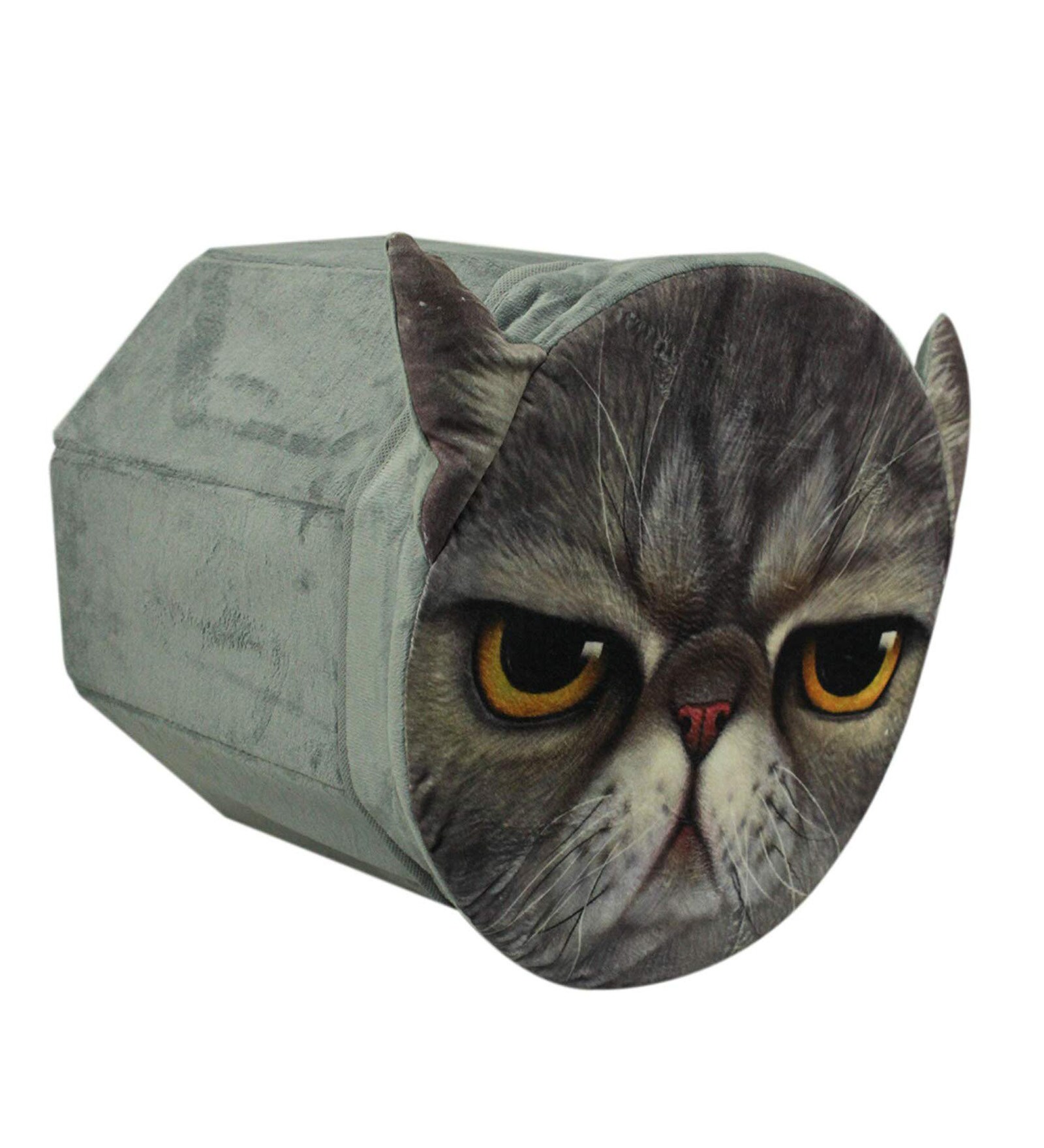 AVMART Grey Cat Storage Box