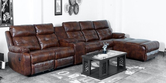 5 seater recliner sofa set