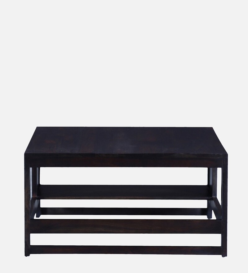 Buy Avian Sheesham Wood Coffee Table In Warm Chestnut Finish with Shelf