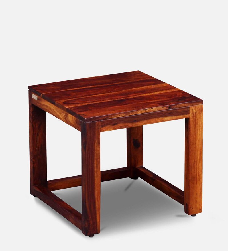 Buy Avian Solid Wood End Table In Honey Oak Finish By Woodsworth Online