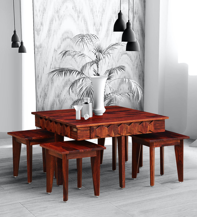 pepperfry coffee table set