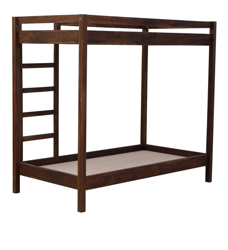Buy Avion Sheesham Wood Bunk Bed in Provincial Teak Finish by