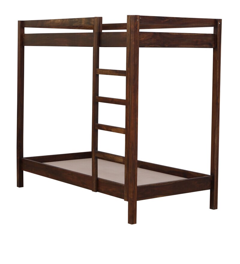 Buy Avion Sheesham Wood Bunk Bed in Provincial Teak Finish by