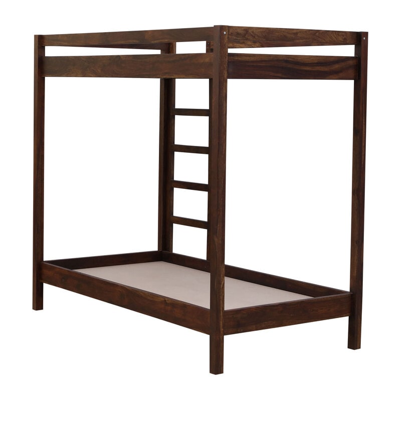 Buy Avion Sheesham Wood Bunk Bed in Provincial Teak Finish by