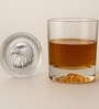 AVA Eagle Clear Glass Double Old Fashioned Whiskey Glass (Pack of 6)