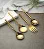 Ava Luxe Gold Serving Set