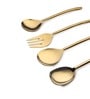 Ava Luxe Gold Serving Set