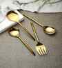 Ava Luxe Gold Serving Set