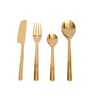 Ava Luxe Gold Stainless Steel (Set of 24) Cutlery  Set