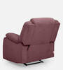 Avalon E Fabric Motorized 1 Seater Recliner In Dusky Pink Colour With USB Port