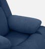 Avalon Fabric 1 Seater Manual Recliner In Twilight Blue Colour