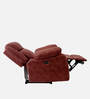 Avalon Fabric 1 Seater Motorized Recliner with USB Port in Crimson Red Colour