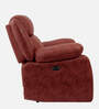 Avalon Fabric 1 Seater Motorized Recliner with USB Port in Crimson Red Colour