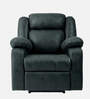 Avalon Fabric 1 Seater Motorized Recliner in Midnight Blue Colour