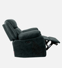 Avalon Fabric 1 Seater Motorized Recliner in Midnight Blue Colour