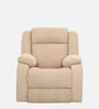 Avalon Fabric Manual 1 Seater Recliner In Beige Colour